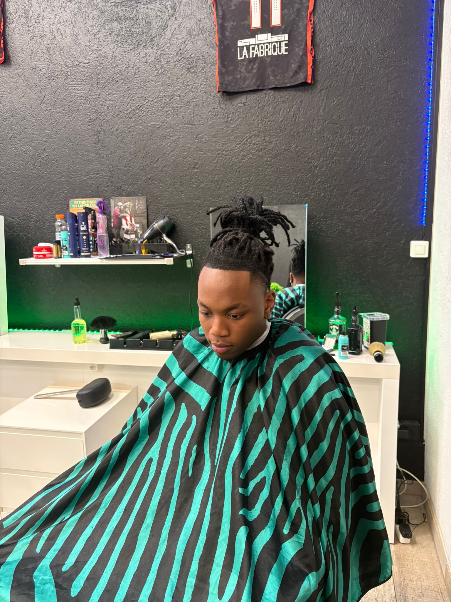 Dreadlocks avec fade